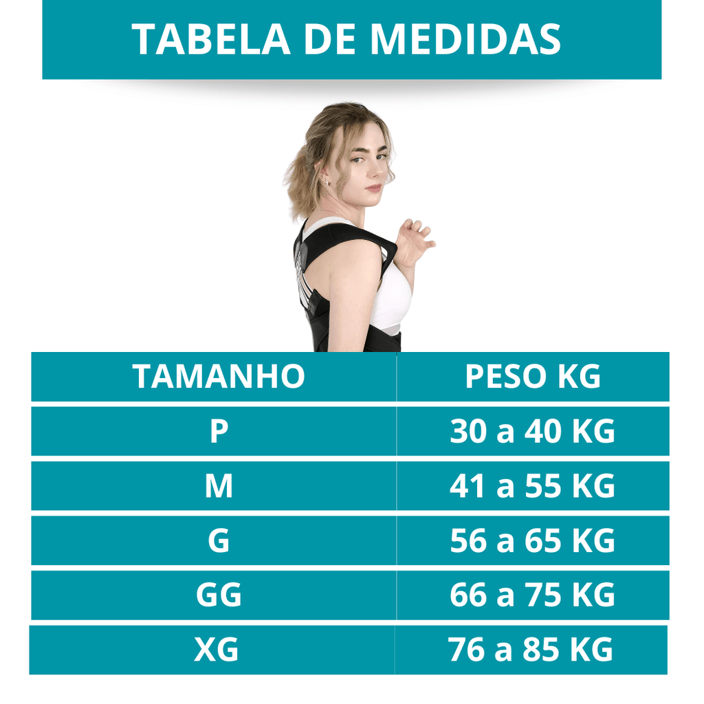 PosturePro® - Corretor Postural + BRINDE EXCLUSIVO
