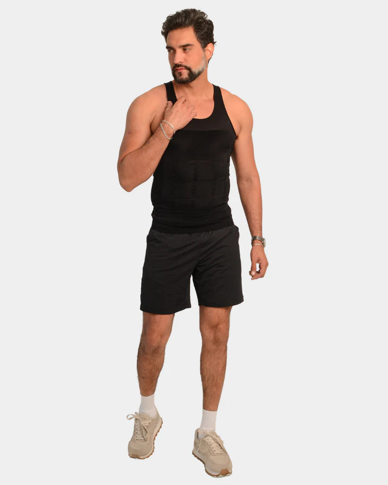 Camisa Masculina de Compressão Ultrafina Fit Shape Pro@ + BRINDE EXCLUSIVO